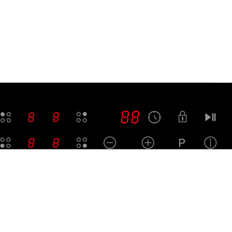 Indesit IS F 18Q60 NE Piano cottura a induzione 60cm, 4 zone, comandi +/-