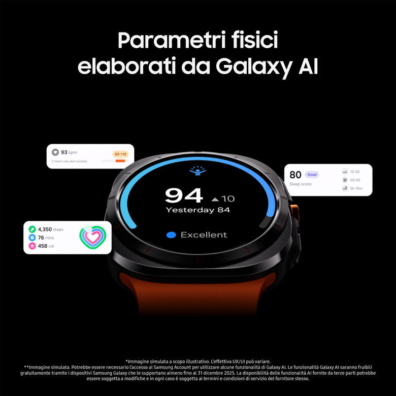 Samsung Galaxy Watch8 47mm Smartwatch Blu