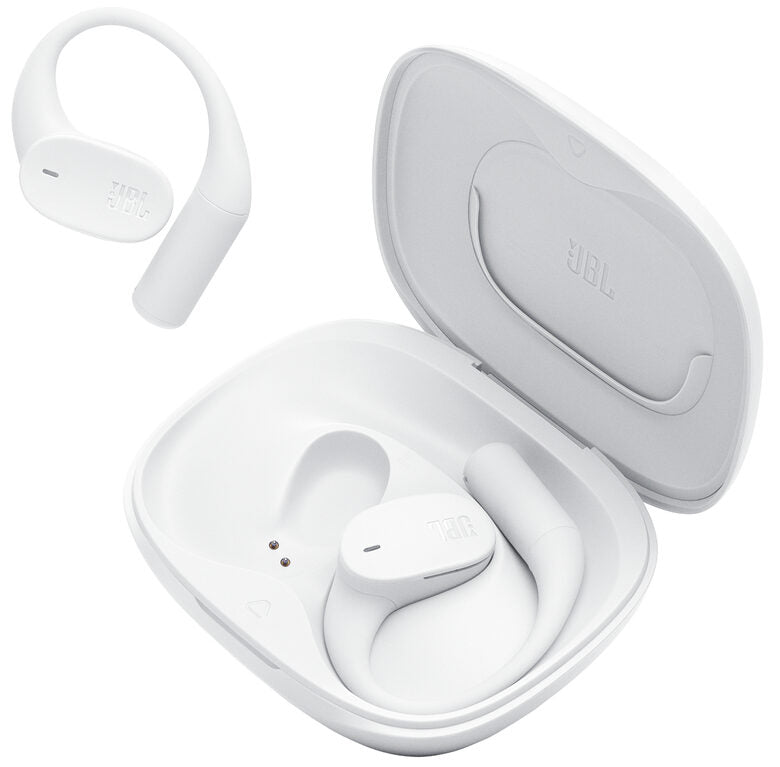JBL Sense Lite Cuffie Open-Ear True Wireless con Archetto, colore Bianco
