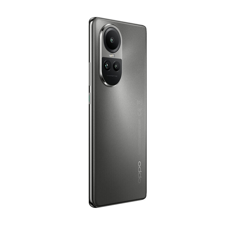 OPPO Reno Smartphone 5G, AI Tripla fotocamera 64+32+8MP, Selfie 32MP, Display 6.7" 120HZ AMOLED, 5000 mAh, RAM 8GB (Esp. fino 16GB) + ROM 256GB, [Versione Italia], Colore Silvery Grey