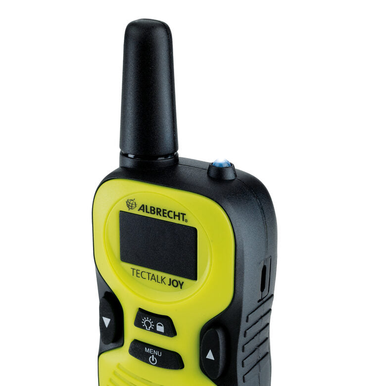 Albrecht Tectalk Joy Portatile Nero, Giallo