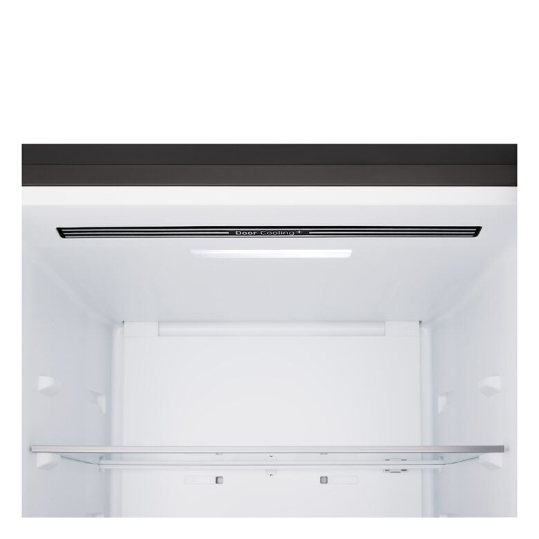 LG GBBSJ10DEP Frigorifero Combinato A Libera Installazione, Total No Frost, Tecnologia DoorCooling+™, Smart Inverter, Classe D, Nero