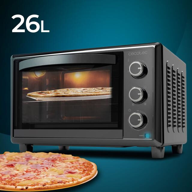 Cecotec 03818 forno 26 L 1500 W Nero
