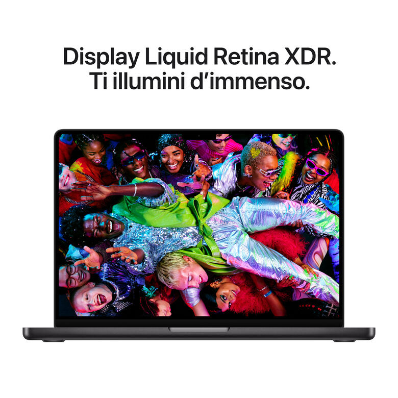 Apple MacBook Pro 14" M5 Pro chip 18‑core CPU 20‑core GPU, 24GB, 2TB SSD - Nero siderale