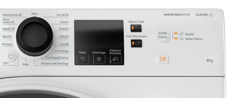 Hotpoint NF86WK IT lavatrice Caricamento frontale 8 kg 1400 Giri/min Bianco