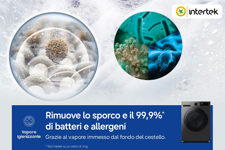 Samsung Lavasciuga ‎ Crystal Clean ‎9Kg + ‎6Kg WD90HG5U34BXET