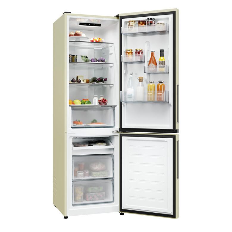 Candy CNCQ2T518EC City Fresco 300 Frigorifero Combinato A Libera Installazione, No Frost, Classe E, Crema