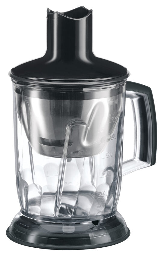 Braun MR 740cc 1 L Frullatore ad immersione 400 W Nero, Acciaio inossidabile