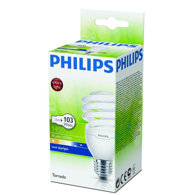 Philips Tornado Lampadina a risparmio energetico a spirale 8727900926002