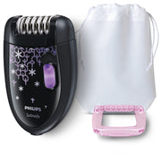 Philips Satinelle Essential Epilatore compatto, per gambe, 2 accessori