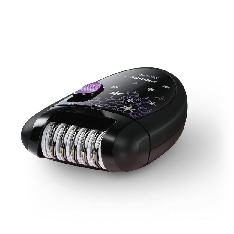 Philips Satinelle Essential Epilatore compatto, per gambe, 2 accessori
