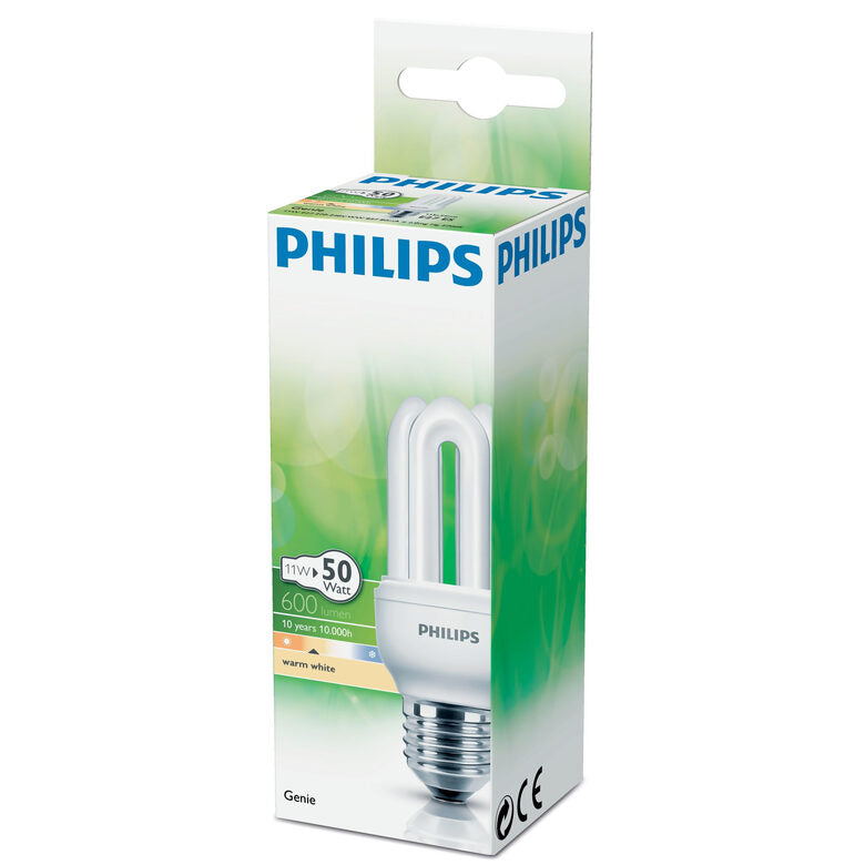 Philips Genie Lampadina a risparmio energetico a tubi scoperti 8711500801197