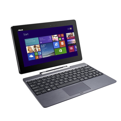 ASUS Transformer Book T100TA-DK002H Ibrido (2 in 1) 25,6 cm (10.1") Touch screen Intel Atom® 2 GB DDR3-SDRAM 32 GB Flash Wi-Fi 4 (802.11n) Windows 8.1 Nero