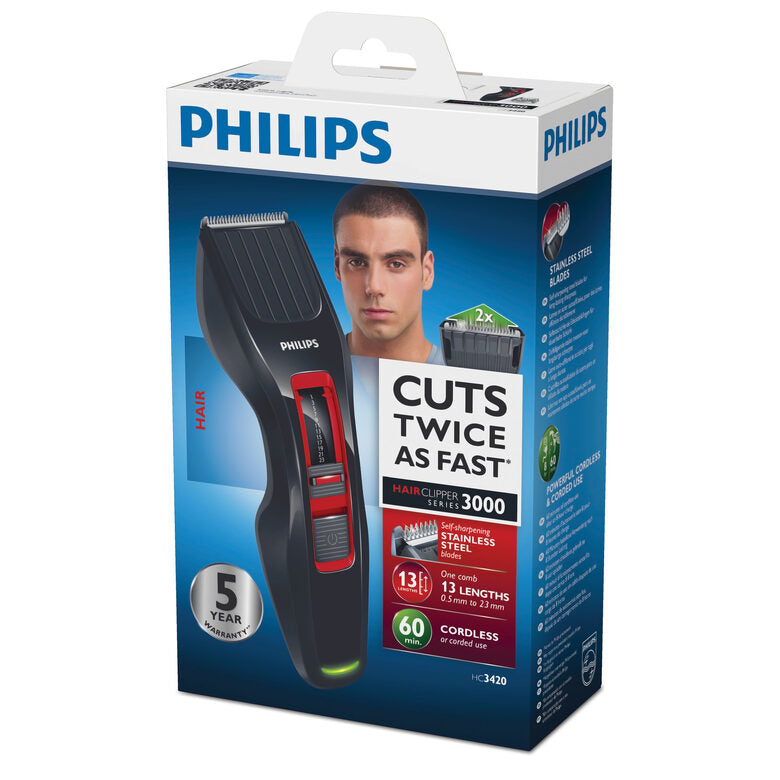 Philips HAIRCLIPPER Series 3000 Regolacapelli HC3420/15