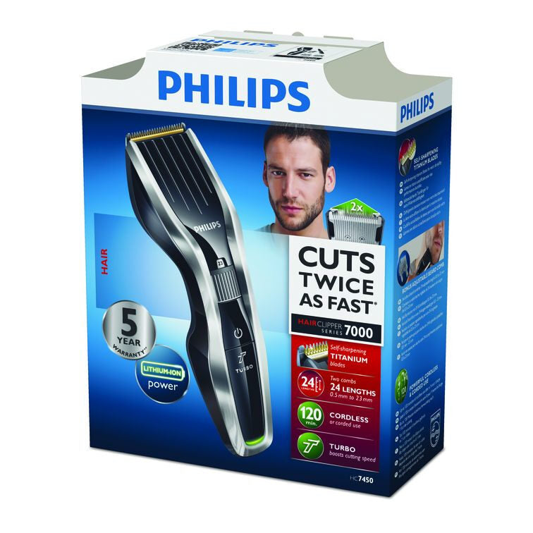 Philips HAIRCLIPPER Series 7000 Regolacapelli HC7450/80