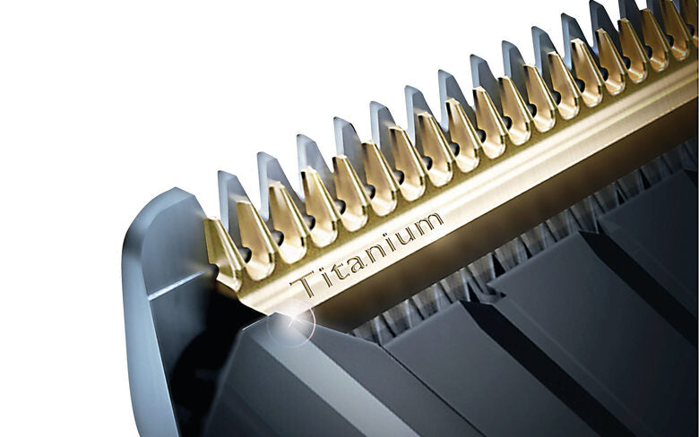 Philips HAIRCLIPPER Series 5000 Regolacapelli con lame al titanio e tecnologia DualCut