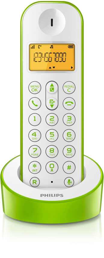 Philips Telefono cordless D1201WN/23