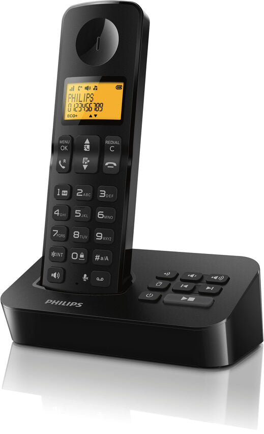 Philips Telefono cordless con segreteria D2151B/23