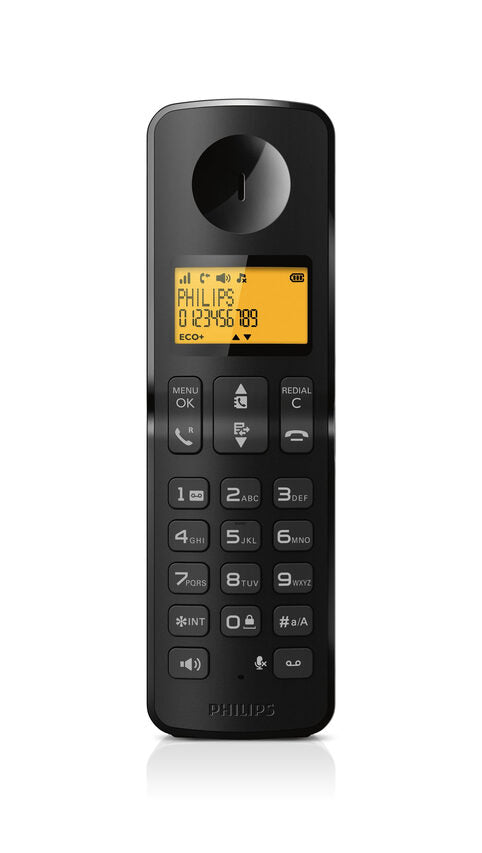 Philips Telefono cordless con segreteria D2151B/23
