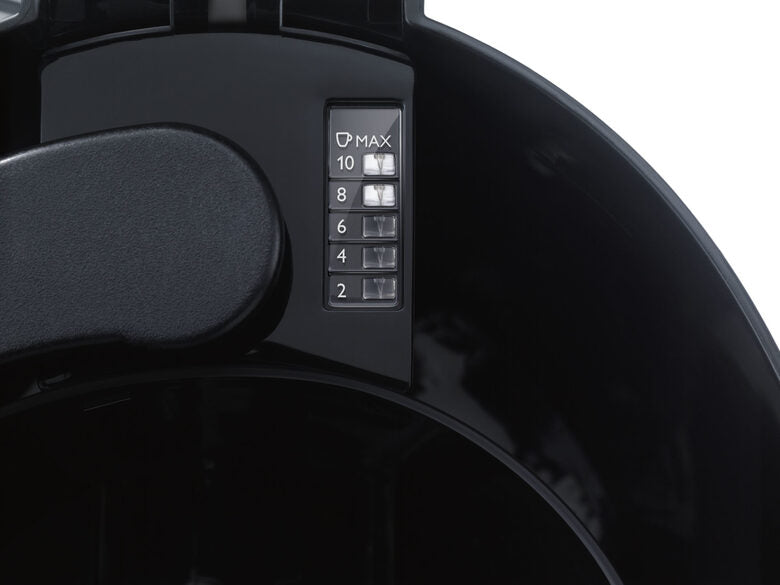 Philips Daily Collection Macchina per caffè nera /metallo con caraffa in vetro