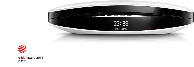 Philips Elegante telefono cordless Luceo M6601WB/23
