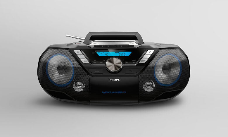Philips AZB798T/12 impianto stereo portatile Analogico e digitale 12 W Nero