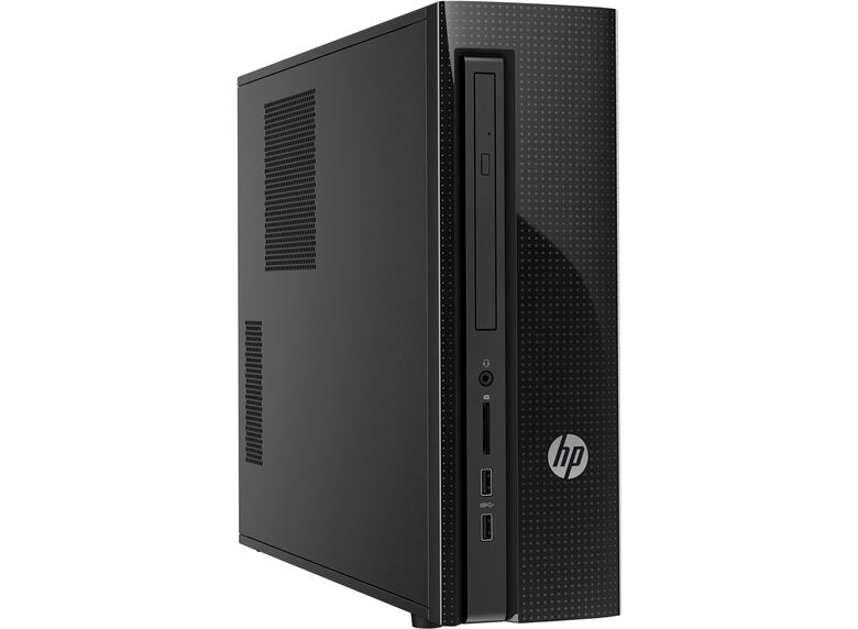 HP Slimline 450-a100nl DDR3L-SDRAM A6-6310 SFF AMD A6 4 GB 500 GB HDD Windows 10 Home PC Nero