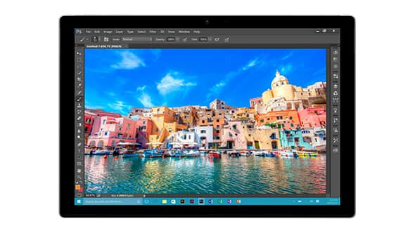 Microsoft Surface Pro 4 128 GB 31,2 cm (12.3") 4 GB Wi-Fi 5 (802.11ac) Windows 10 Pro Argento