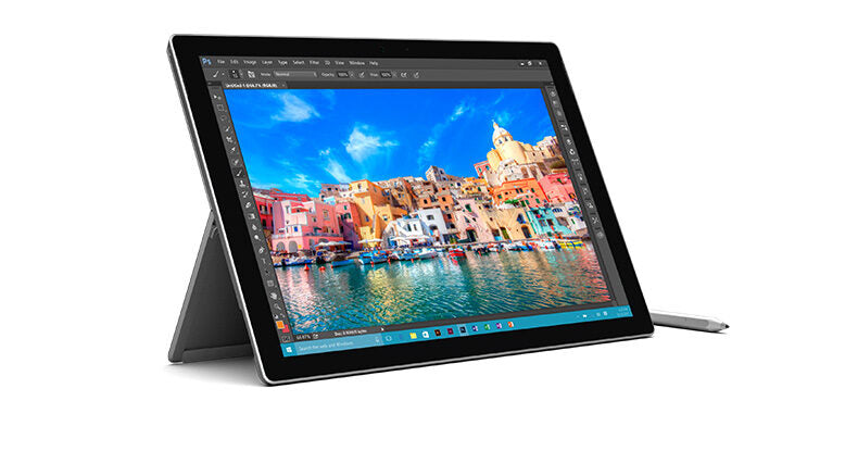 Microsoft Surface Pro 4 128 GB 31,2 cm (12.3") 4 GB Wi-Fi 5 (802.11ac) Windows 10 Pro Argento