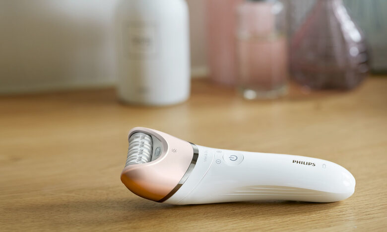 Philips Satinelle Advanced Epilatore Wet & Dry per gambe, corpo e viso