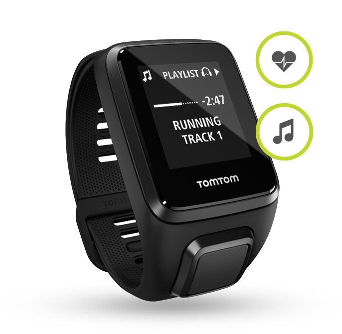 TomTom Spark 3 Cardio + Music Nero (L)