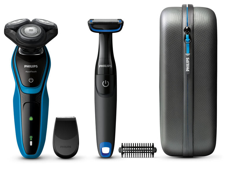 Philips AquaTouch Rasoio elettrico Wet & Dry