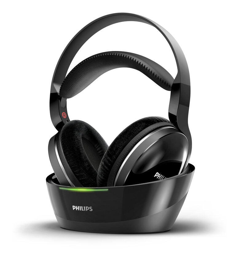 Philips SHD8850/12 cuffia e auricolare Wireless Cuffie A Padiglione MUSICA Nero
