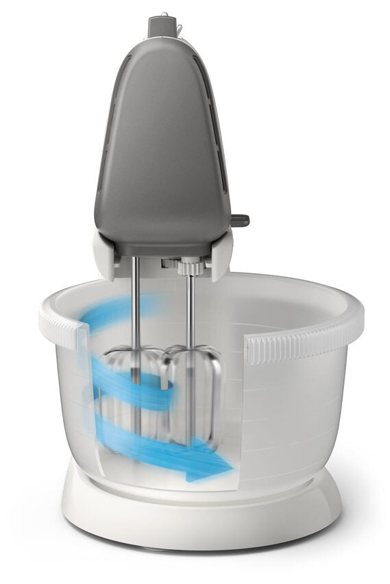 Philips Viva Collection Mixer 450 W 5 velocità + turbo Recipiente 3 l azionam. automatico