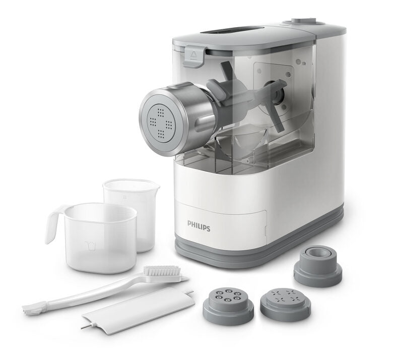 Philips Viva Collection 5000 Series, Macchina per la pasta fresca, Pasta Maker HR2345/19 - Compatto, con 4 trafile