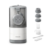 Philips Viva Collection 5000 Series, Macchina per la pasta fresca, Pasta Maker HR2345/19 - Compatto, con 4 trafile