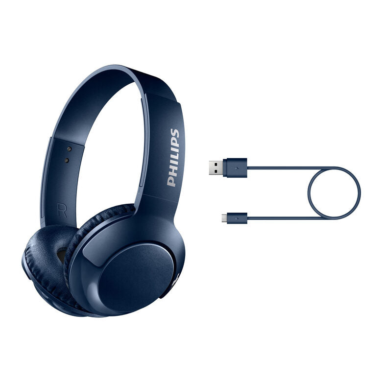 Philips Cuffie sovrauricolari wireless con microfono SHB3075BL/00