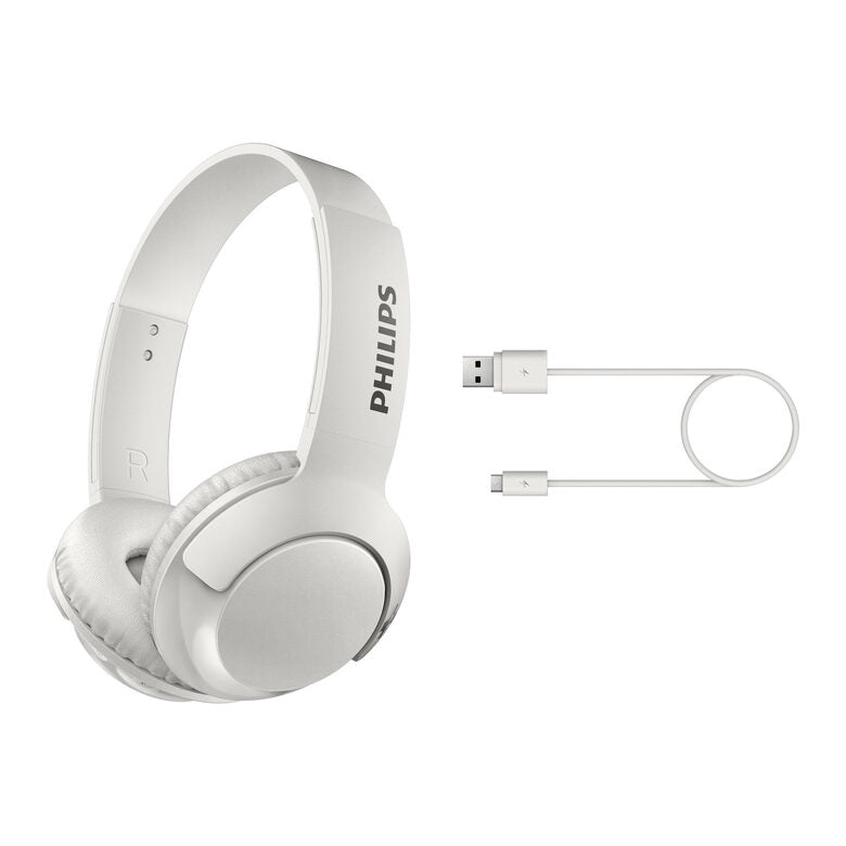 Philips Cuffie sovrauricolari wireless con microfono SHB3075WT/00