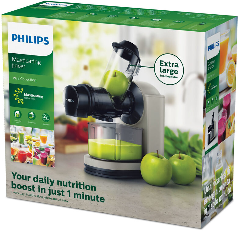 Philips Viva Collection Apertura XL, 70 mm estrattore di succo