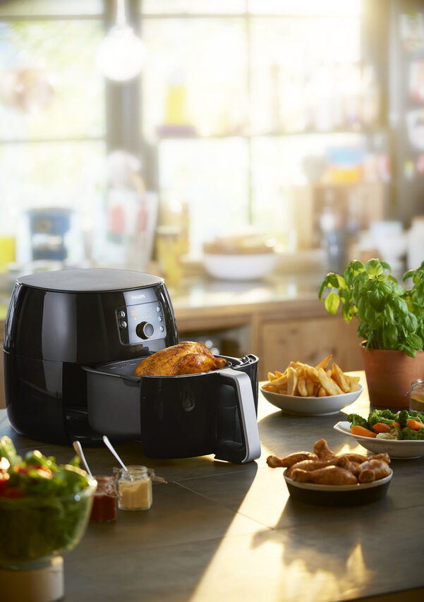 Philips Avance Collection Airfryer XXL HD9652/90 da 7,3 l e 1,4 kg con Tecnologia Fat Removal