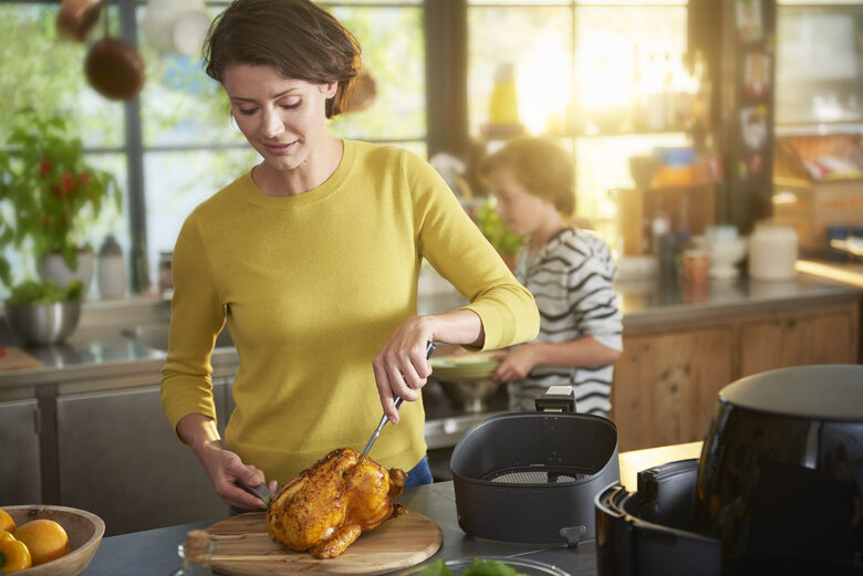Philips Avance Collection Airfryer XXL HD9652/90 da 7,3 l e 1,4 kg con Tecnologia Fat Removal