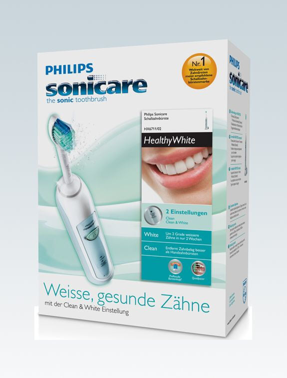 Philips Sonicare HealthyWhite 1 testina per spazzolino ricaricabile a 2 modalità