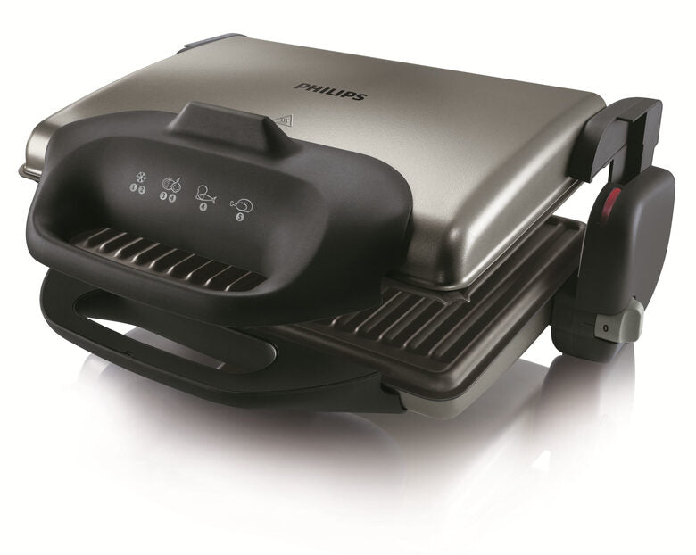 Philips Health Grill da 2000 W con piastra scanalata