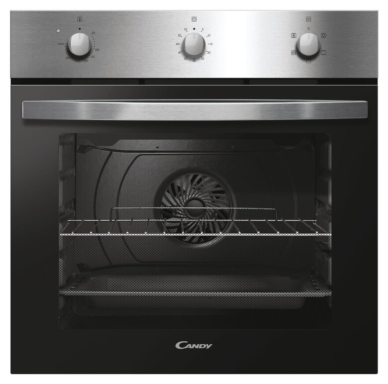 Candy Idea FIDC X502 Forno a Incasso 65 L A Nero, Acciaio inossidabile