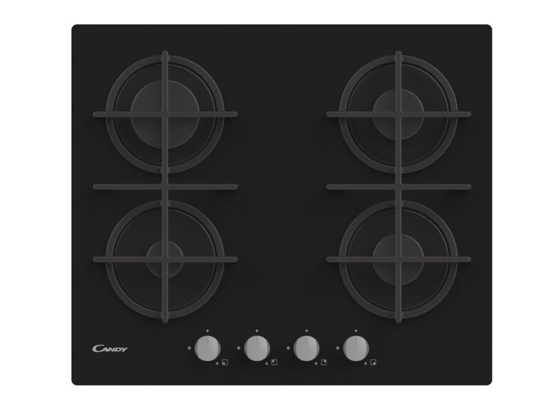 Candy CVG6B Nero Da incasso 59 cm Gas 4 Fornello(i)