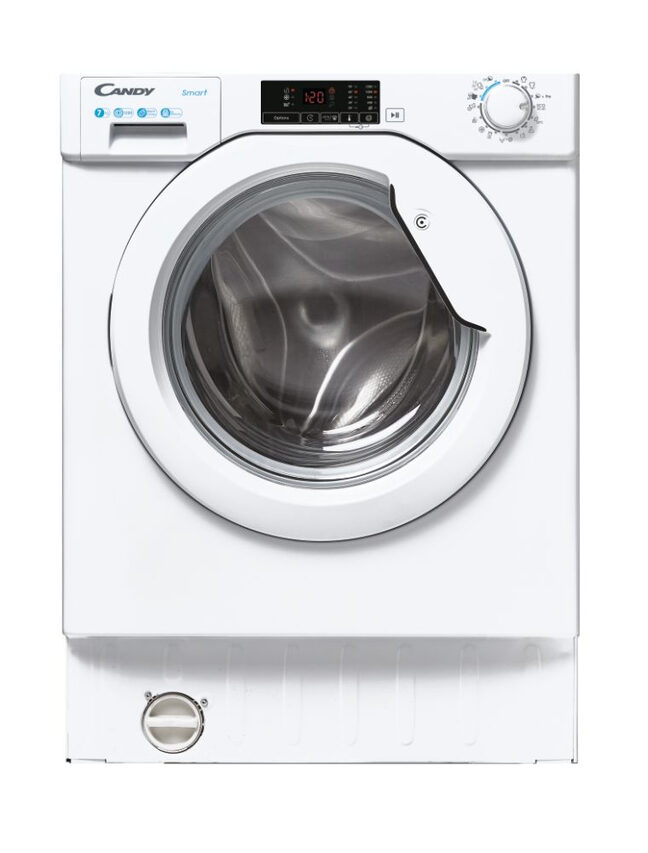 Candy Smart CBW 27D1E-S Lavatrice a Incasso Caricamento frontale 7 kg 1200 Giri/min D Bianco