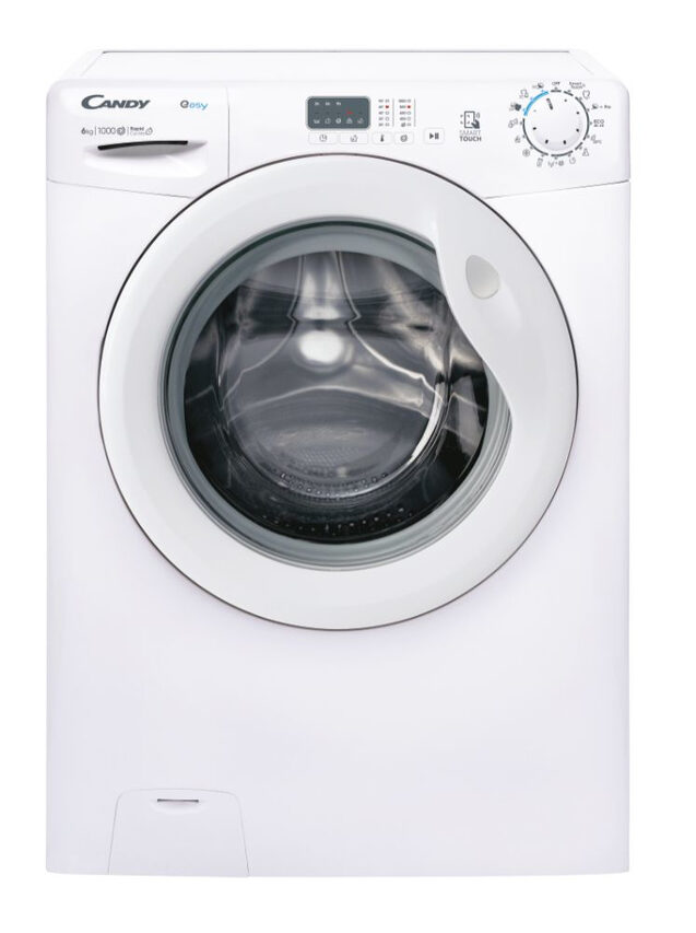 Candy Easy EY4 1061DE/1-S lavatrice Caricamento frontale 6 kg 1000 Giri/min D Bianco